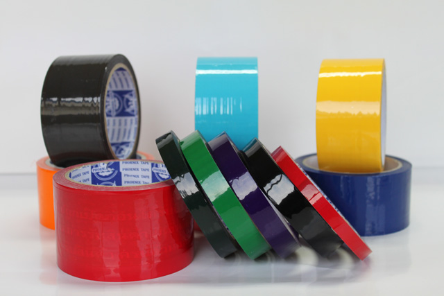 Băng keo việt nhật chuyên sản xuất băng keo màu – băng dính màu Opp giá rẻ